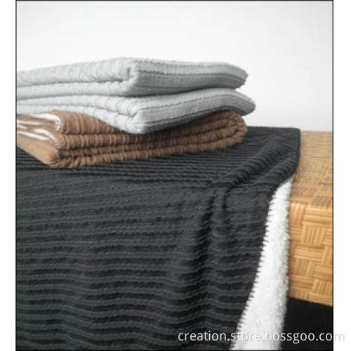 Fleece Throw With Sherpa Backing Blankets